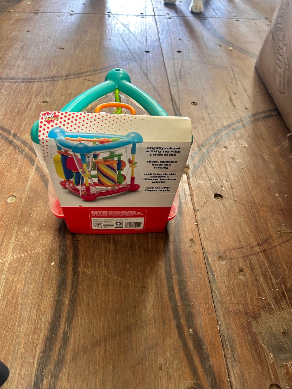 Playful Multi-Activity teaching triangle toy